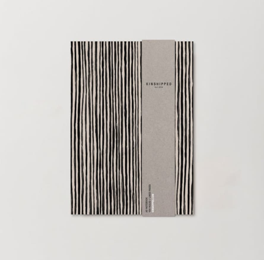 Kinshipped Abstract Notebooks (a5) - Painted Lines