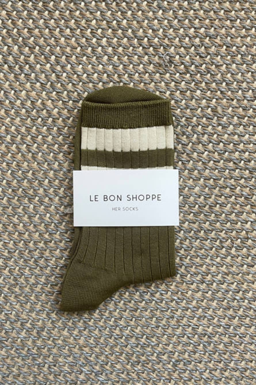 Le Bon Shoppe - Her Socks - Varsity Fern