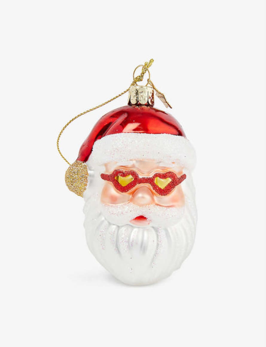 Vondels - Ornament Glass Red Santa / Heart Glasses