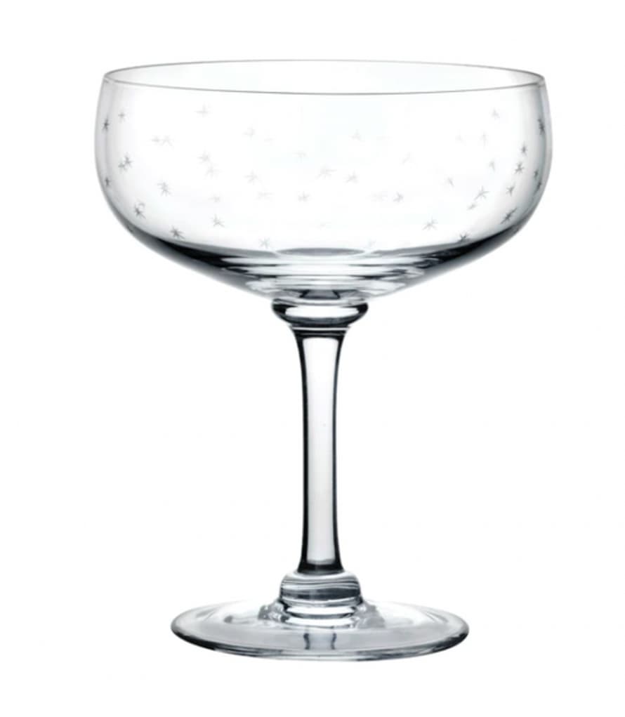 The Vintage List The - Cocktail Glasses- Star Design - (set Of 4)