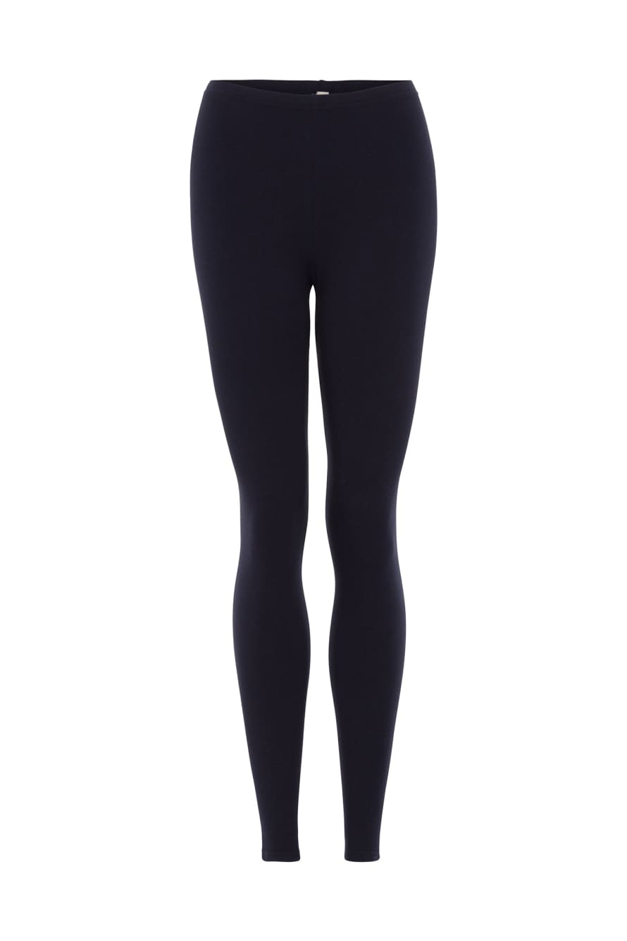 People Tree Navy Organic Cotton Leggings