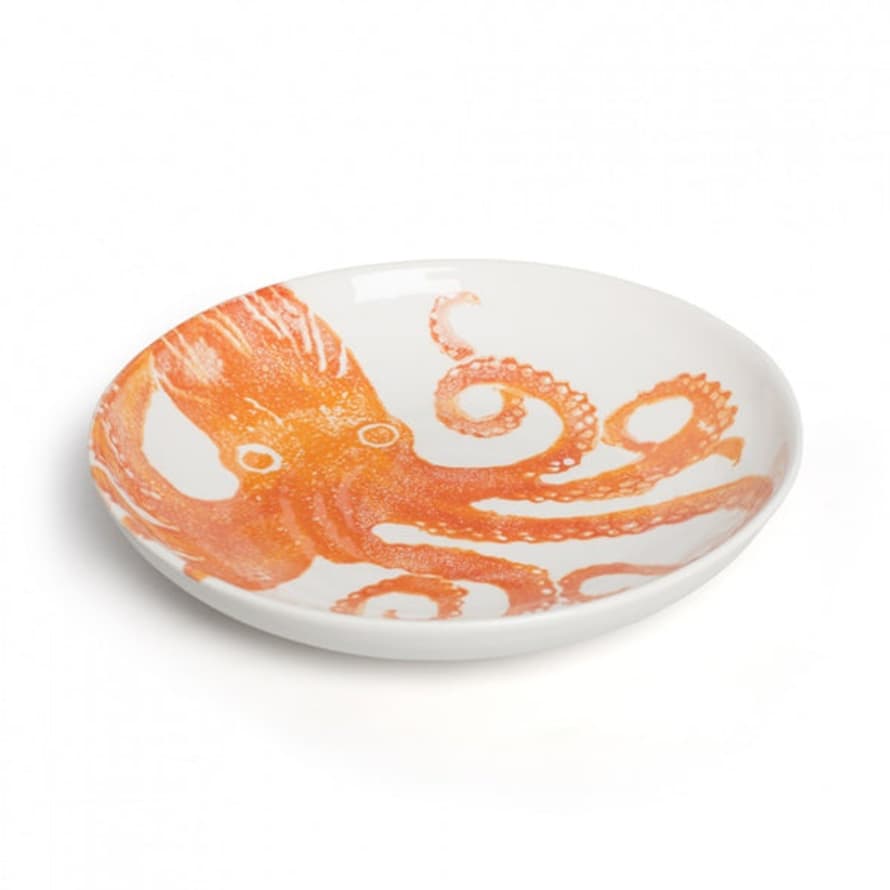 Bliss Home Orange Octopus Supper Bowl