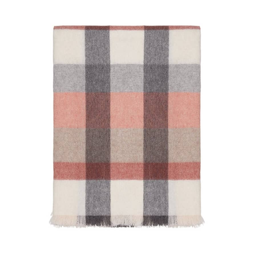 Elvang Intersection Plaid Wol Rusty Red