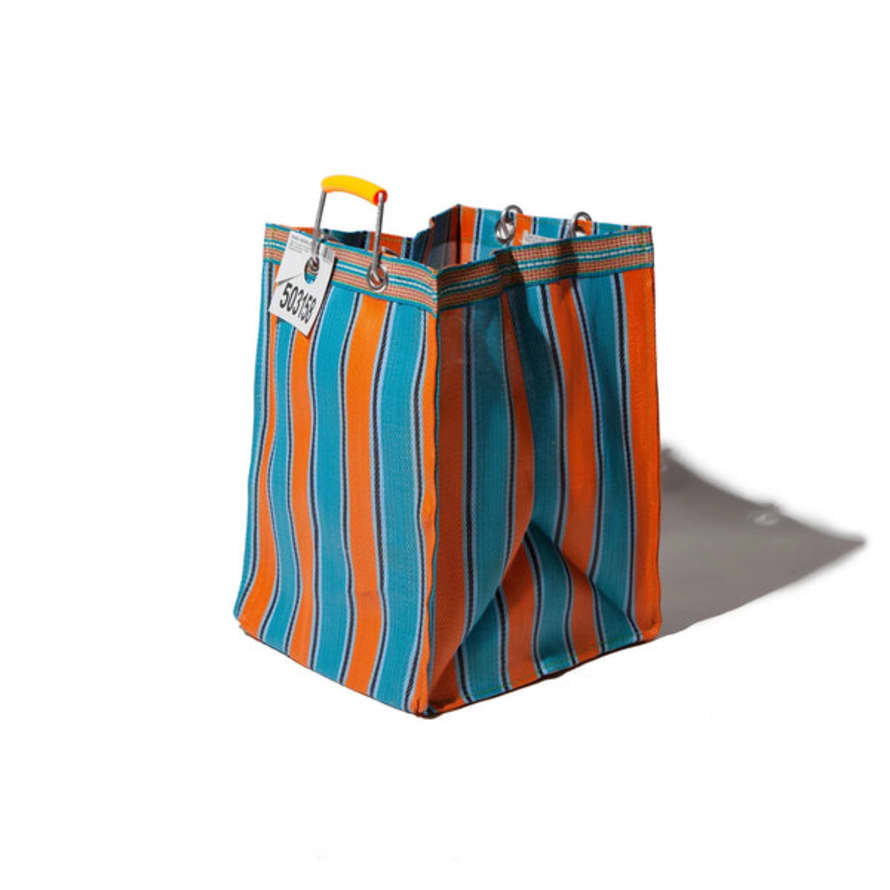 Puebco Recycled Plastic Stripe Rectangle Bag D26