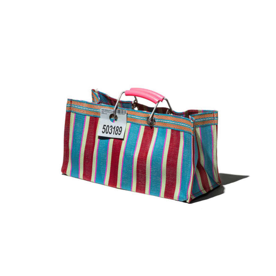 Puebco Recycled Plastic Stripe Wide Bag