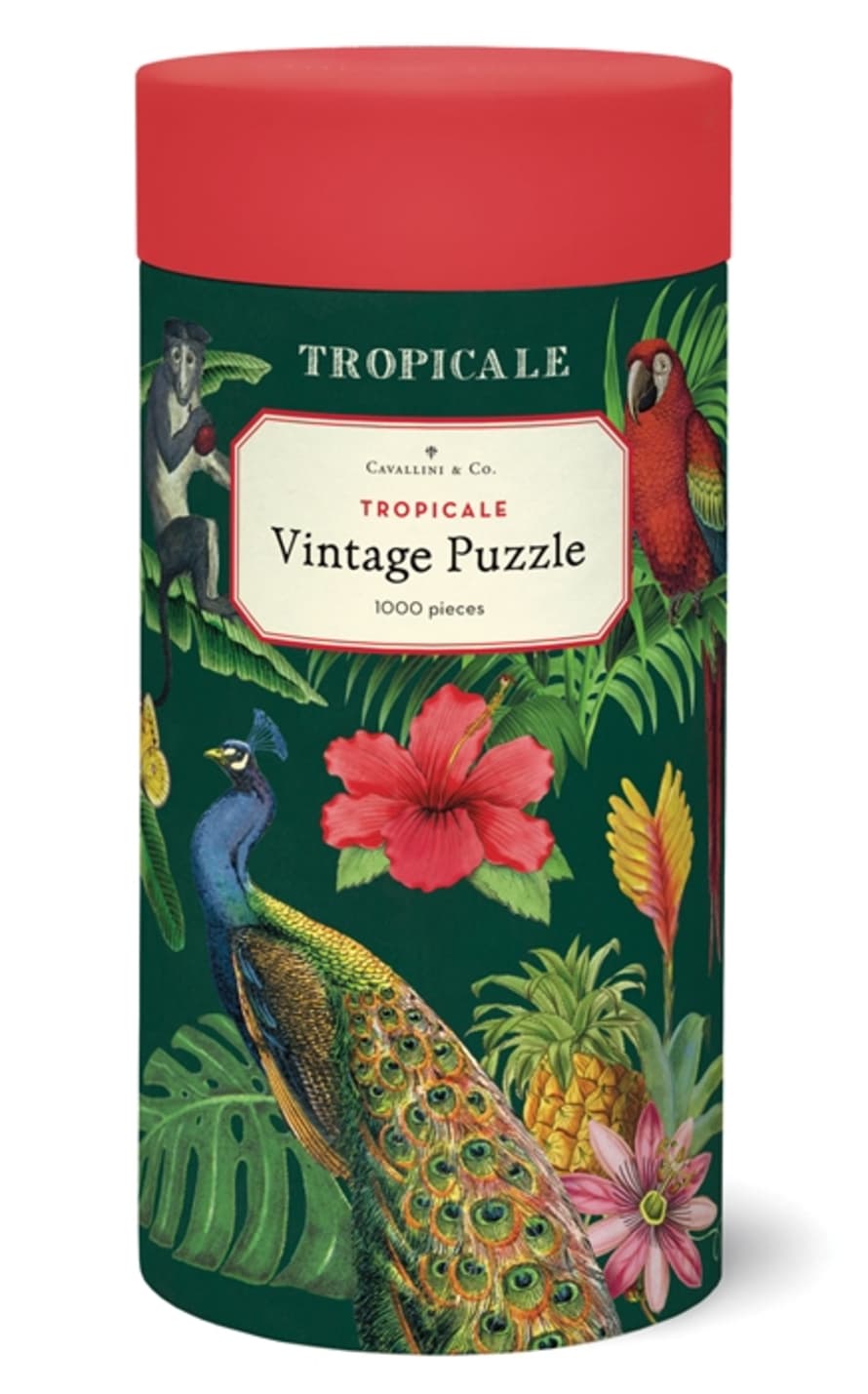 Cavallini & Co Tropicale 1,000 Piece Puzzle