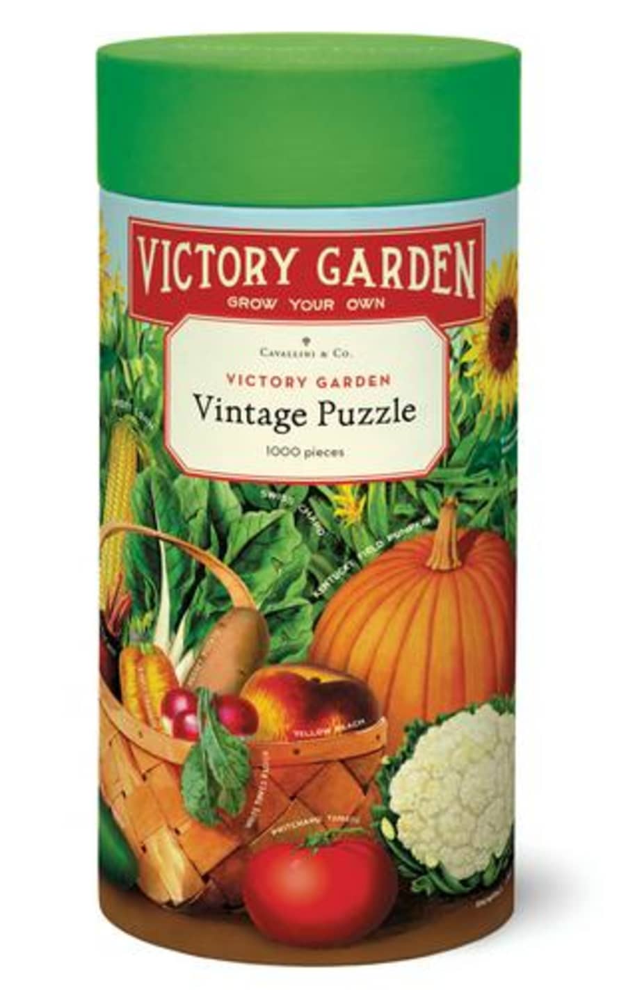Cavallini & Co Victory Garden 1,000 Piece Puzzle