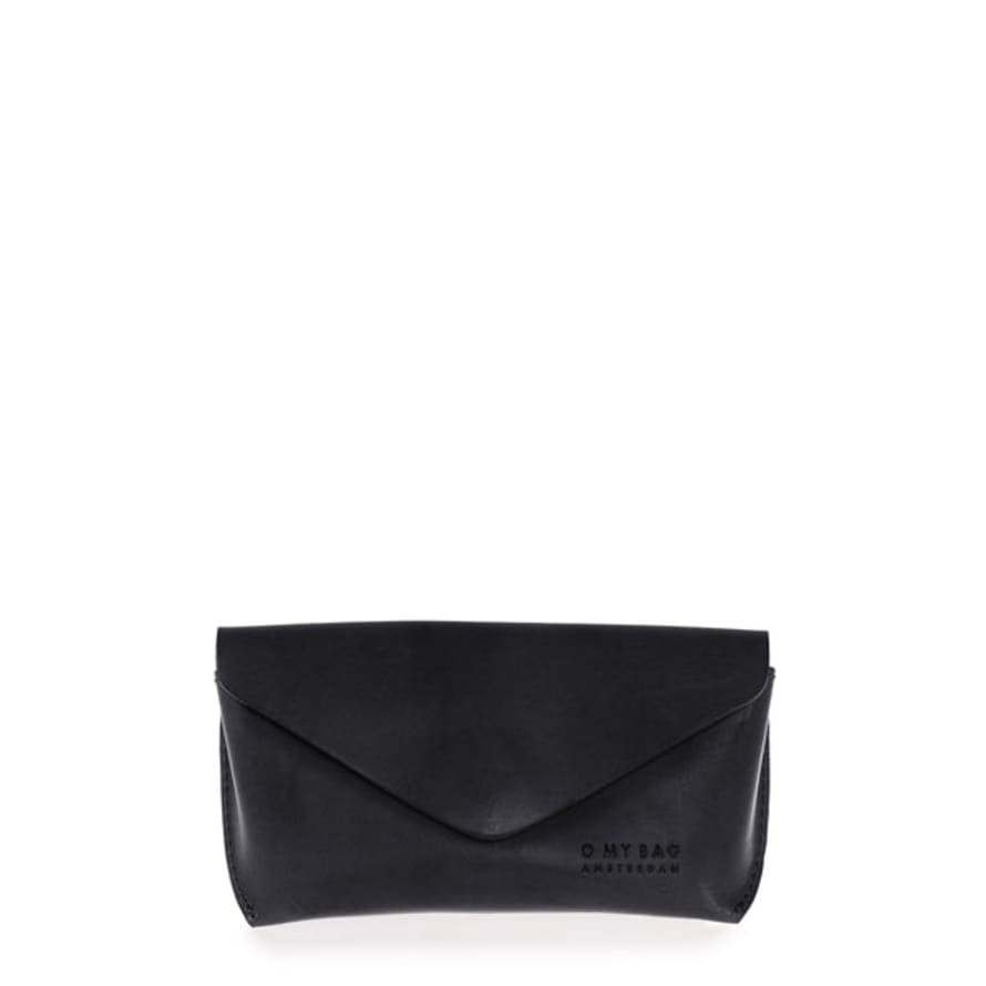 O My Bag  Black Classic Leather Spectacle Case