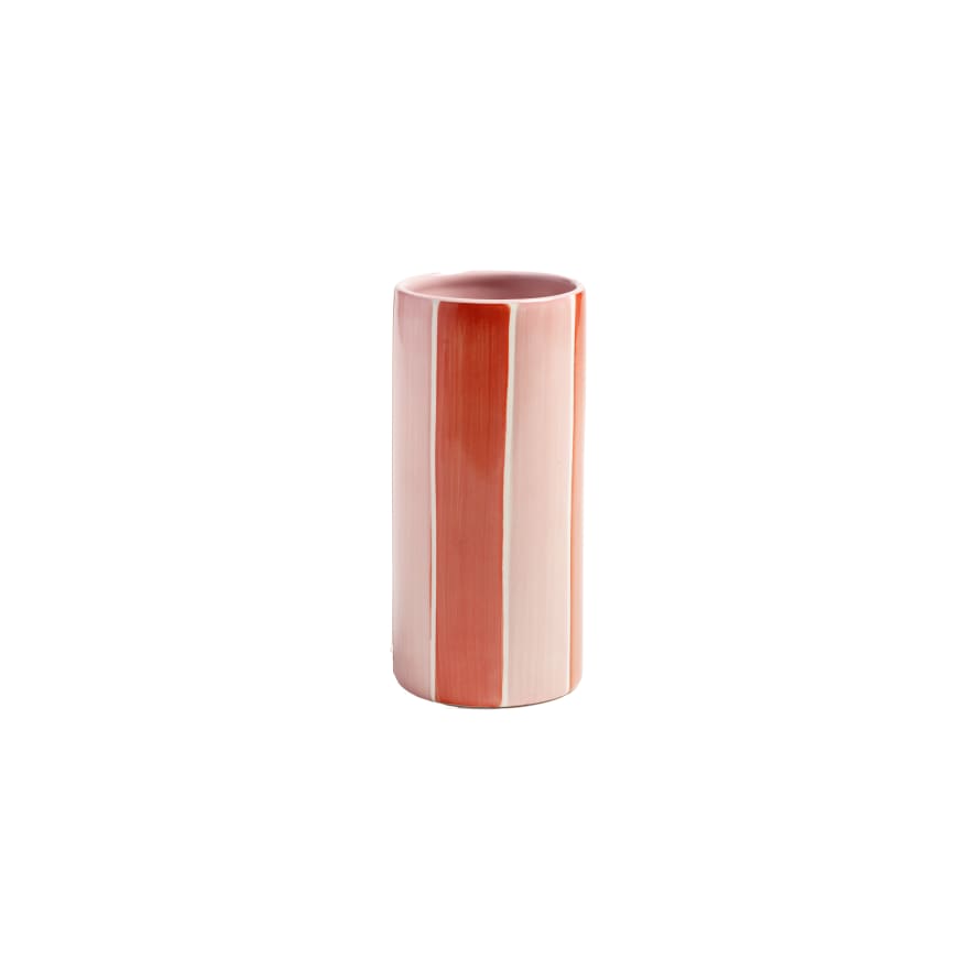 &klevering Ligne Vase Large in Pink and Red