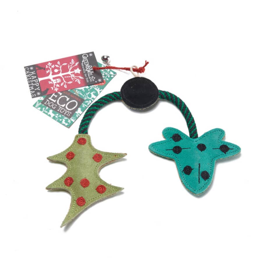 green & wilds The Holly And The Ivy Eco Dog Toy