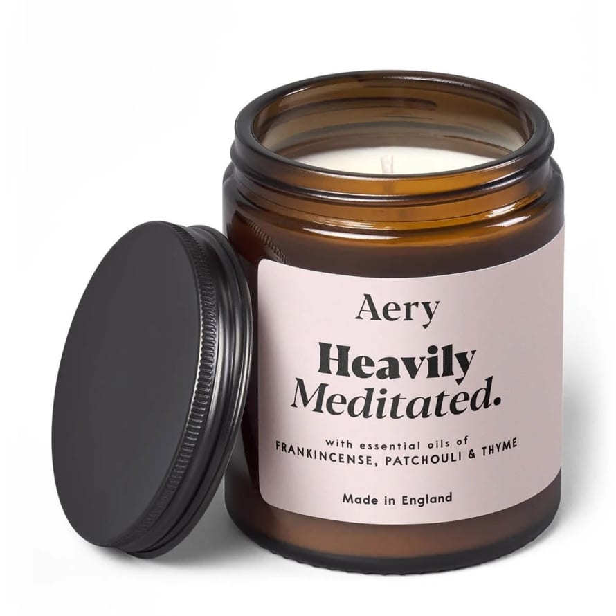 Aery Heavily Meditated Scented Jar Candle