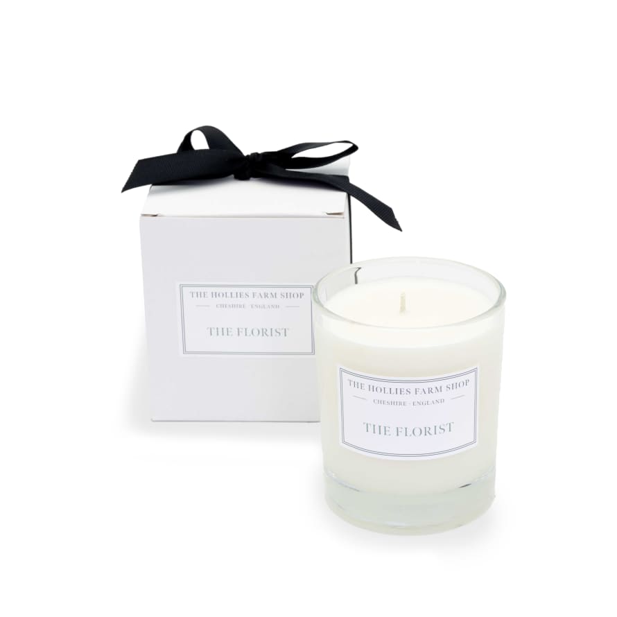 The Hollies Farm Shop 1 Wick Candle | The Florist