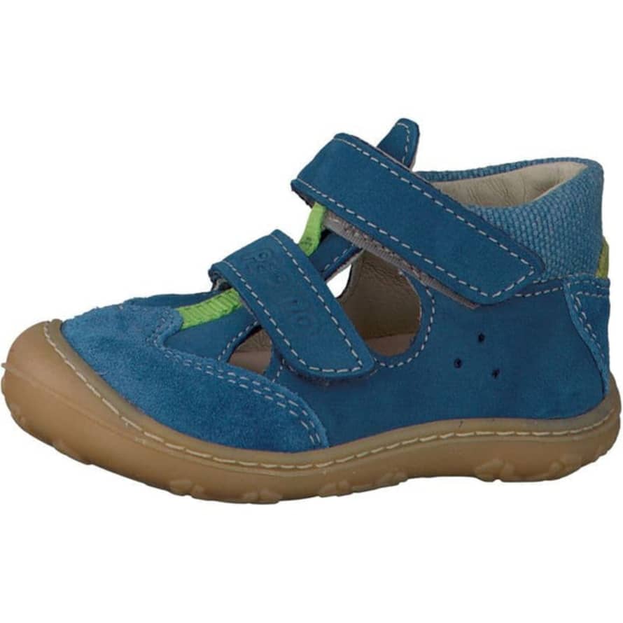 Ricosta Ebi Leather Sandal (blue) 18 Only!