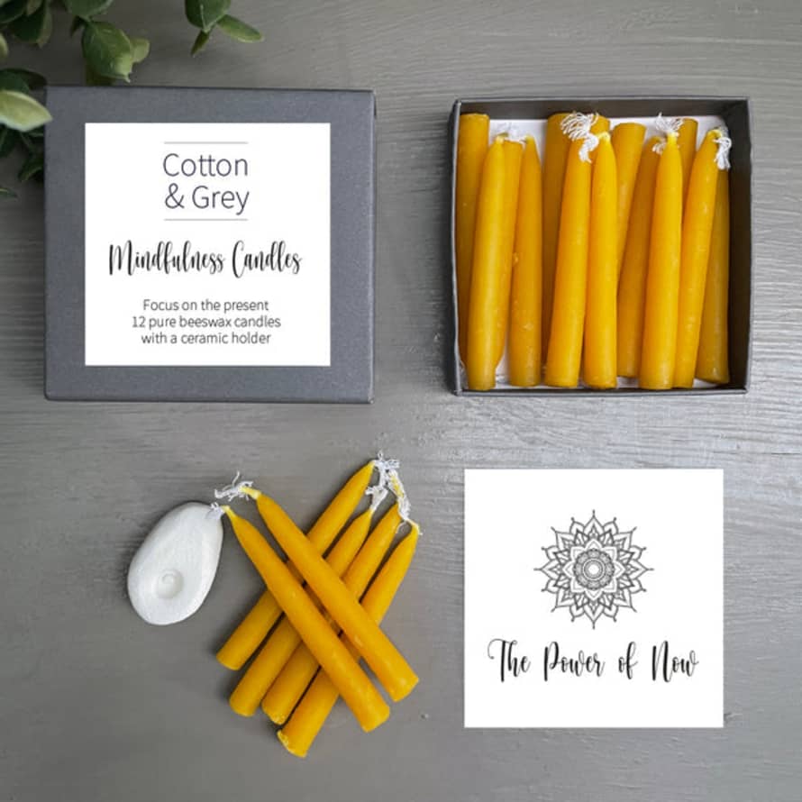 Cotton & Grey Mindfulness Candles