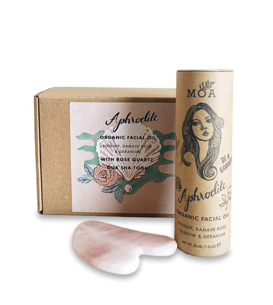 MOA (Magical Organic Apothecary) Aphrodite Gua Sha Gift Set