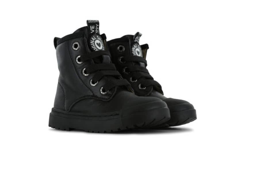 Shoesme Biker Leather Boots (black)
