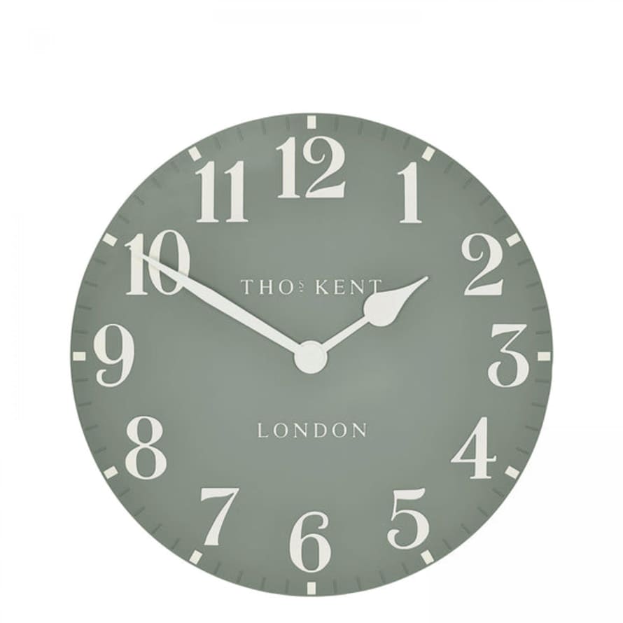 Distinctly Living 12" Seagrass Clock