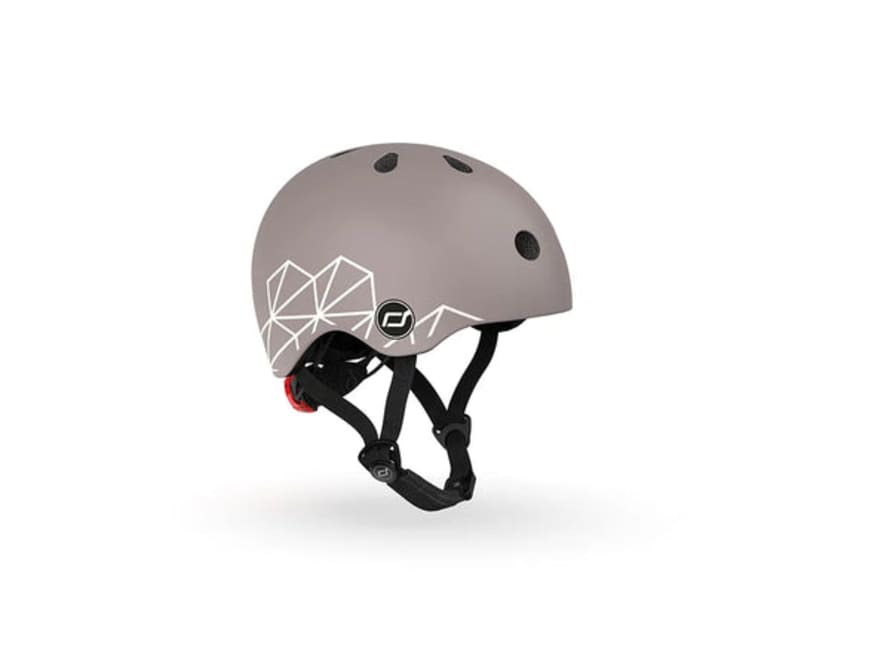 Scoot & Ride Graphics Helm Xxs-s Brown Lines