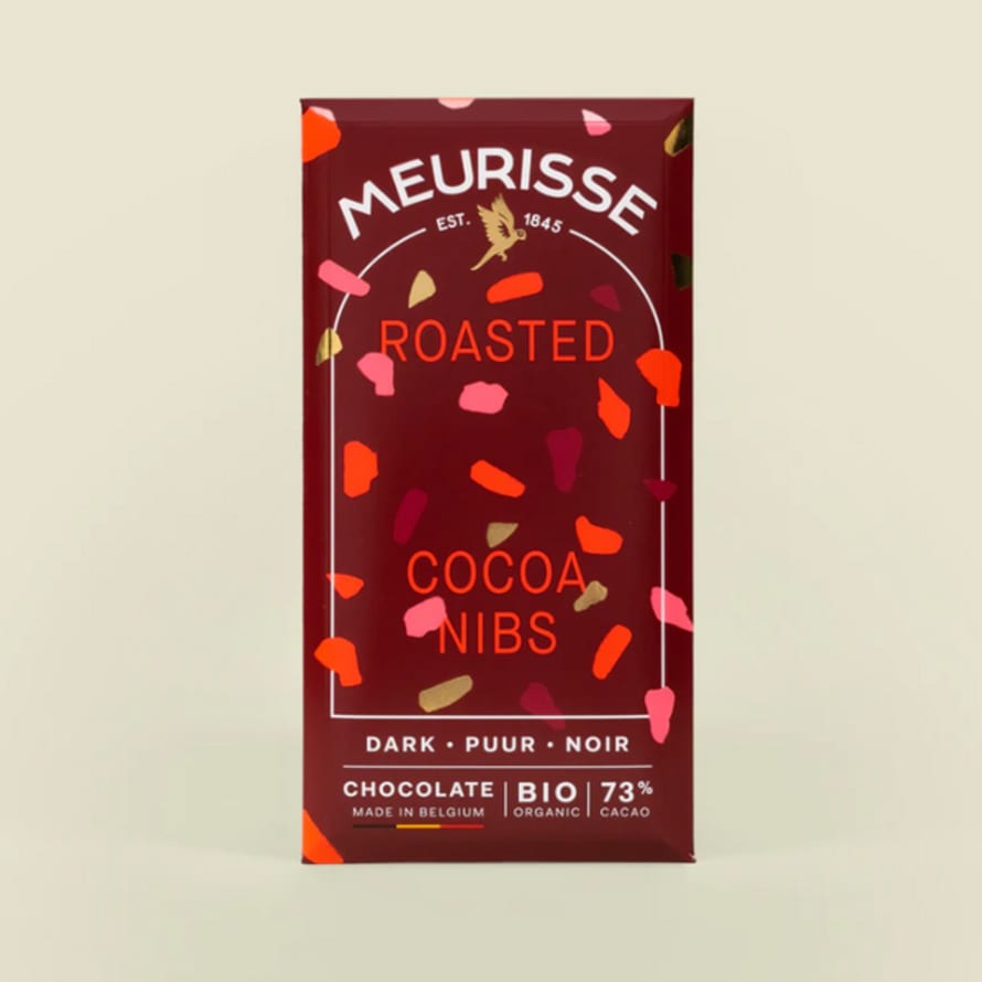 Meurisse Dark Chocolate With Roasted Cacao Nibs