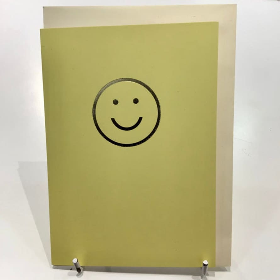 Mean Mail Smiley Face Card