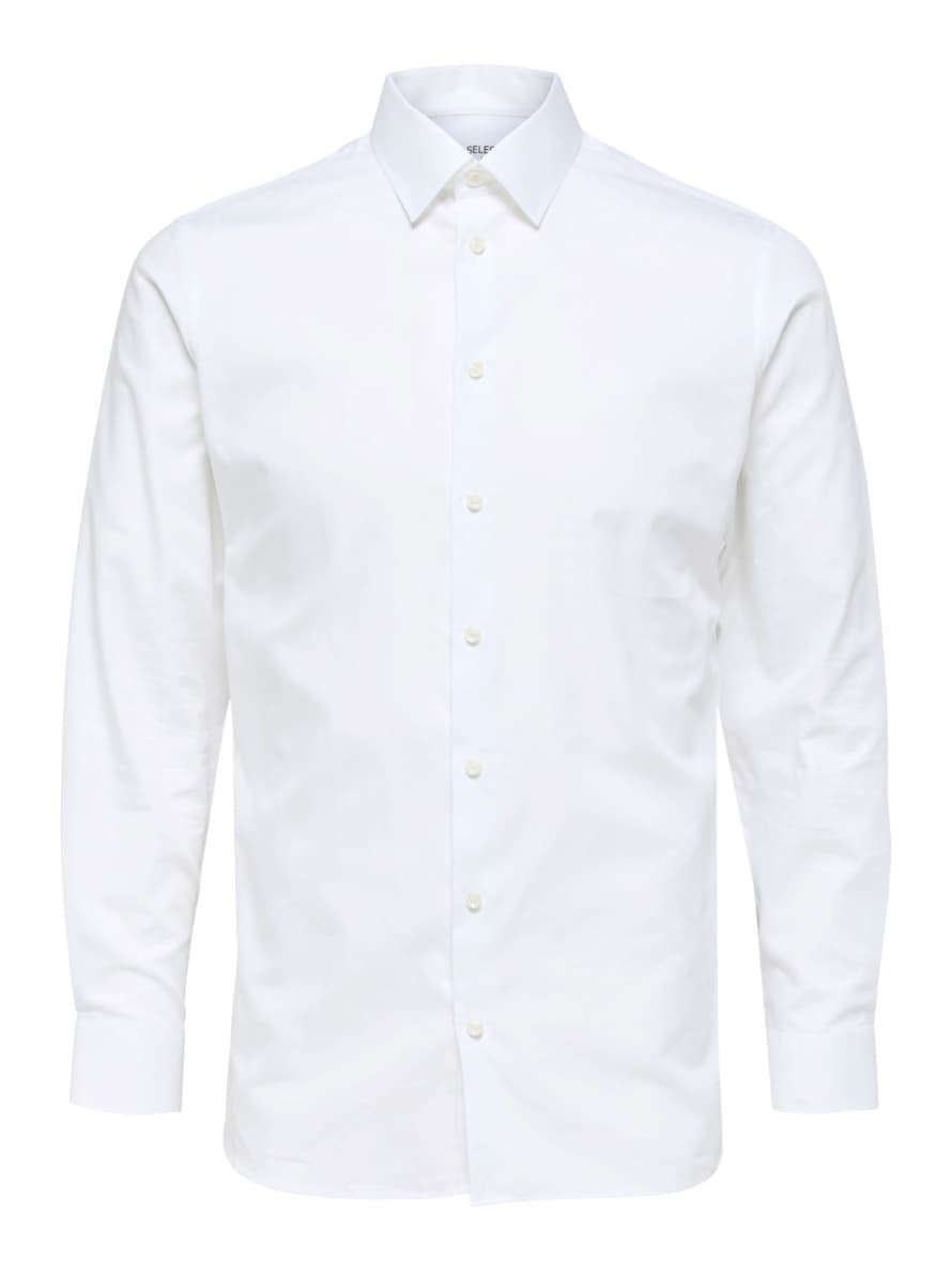 Selected Homme Chemise Blanche De Costume