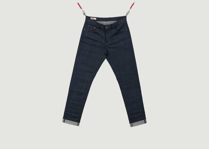 Henry Paris The 5 Pocket Selvedge Blue Indigo Jeans