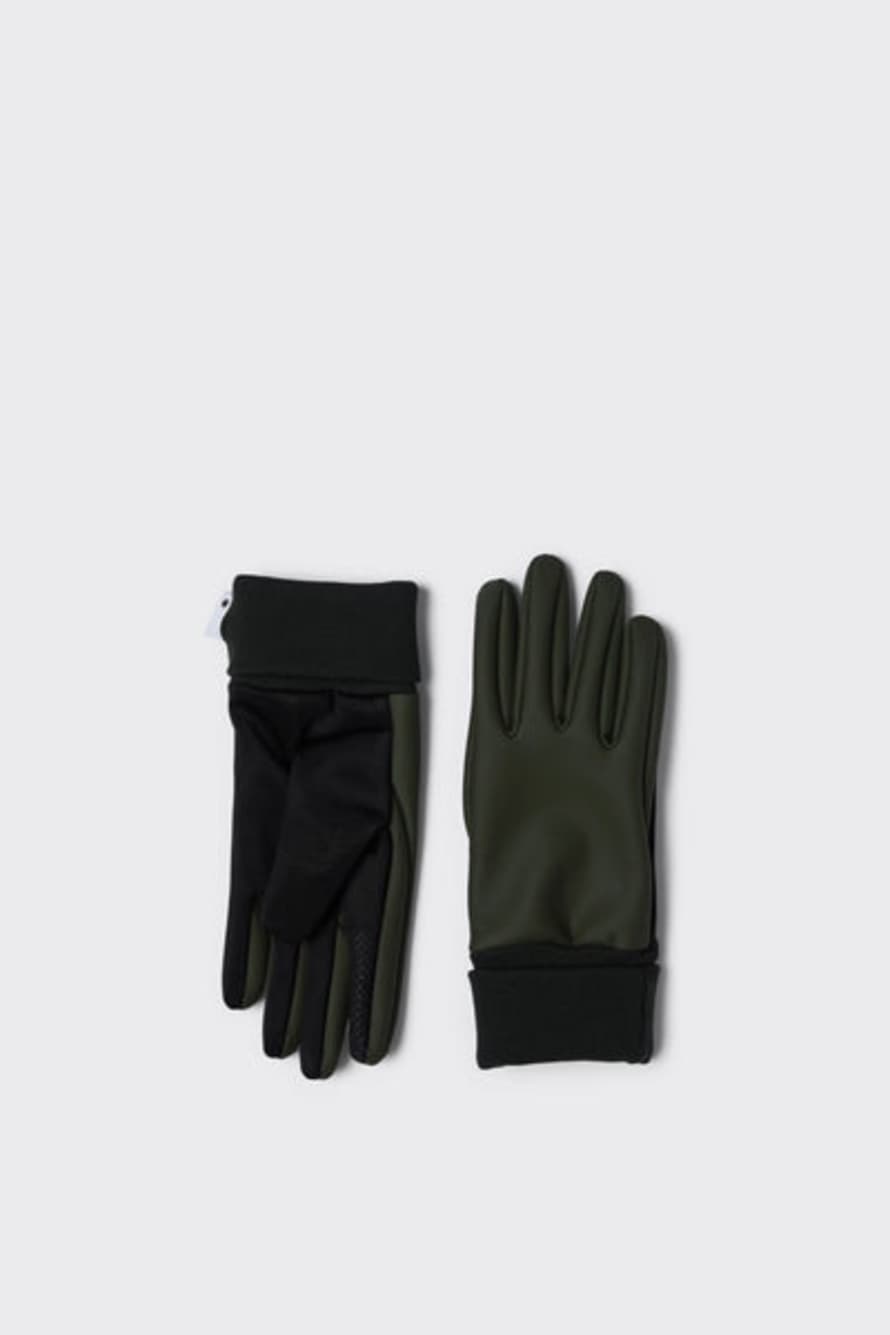 Rains Guantes Gloves 16720 - Green