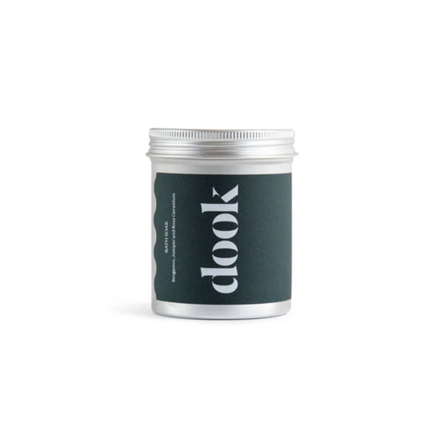 Dook Ltd Bath Soak - Bergamot, Juniper & Rose Geranium Bath Salts