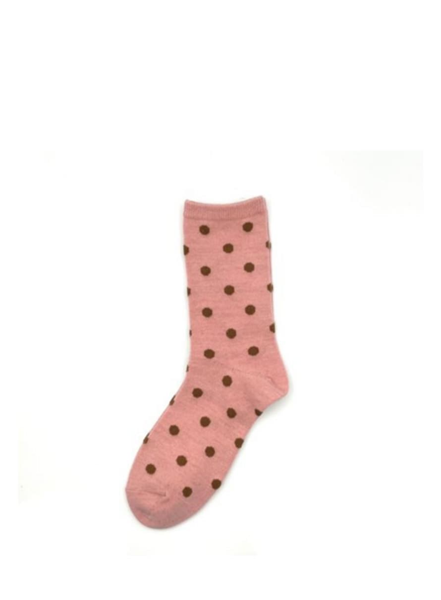 sixton Madrid Socks In Pink From