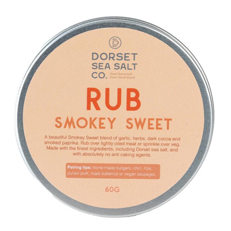 Dorset Sea Salt Co Smokey Sweet Rub .