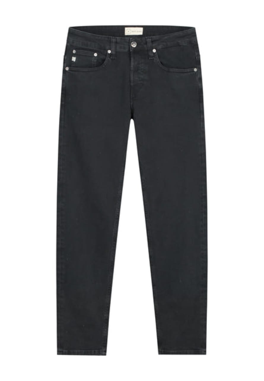 Mud Jeans Jeans Homme - Regular Dunn Stretch Stone Black