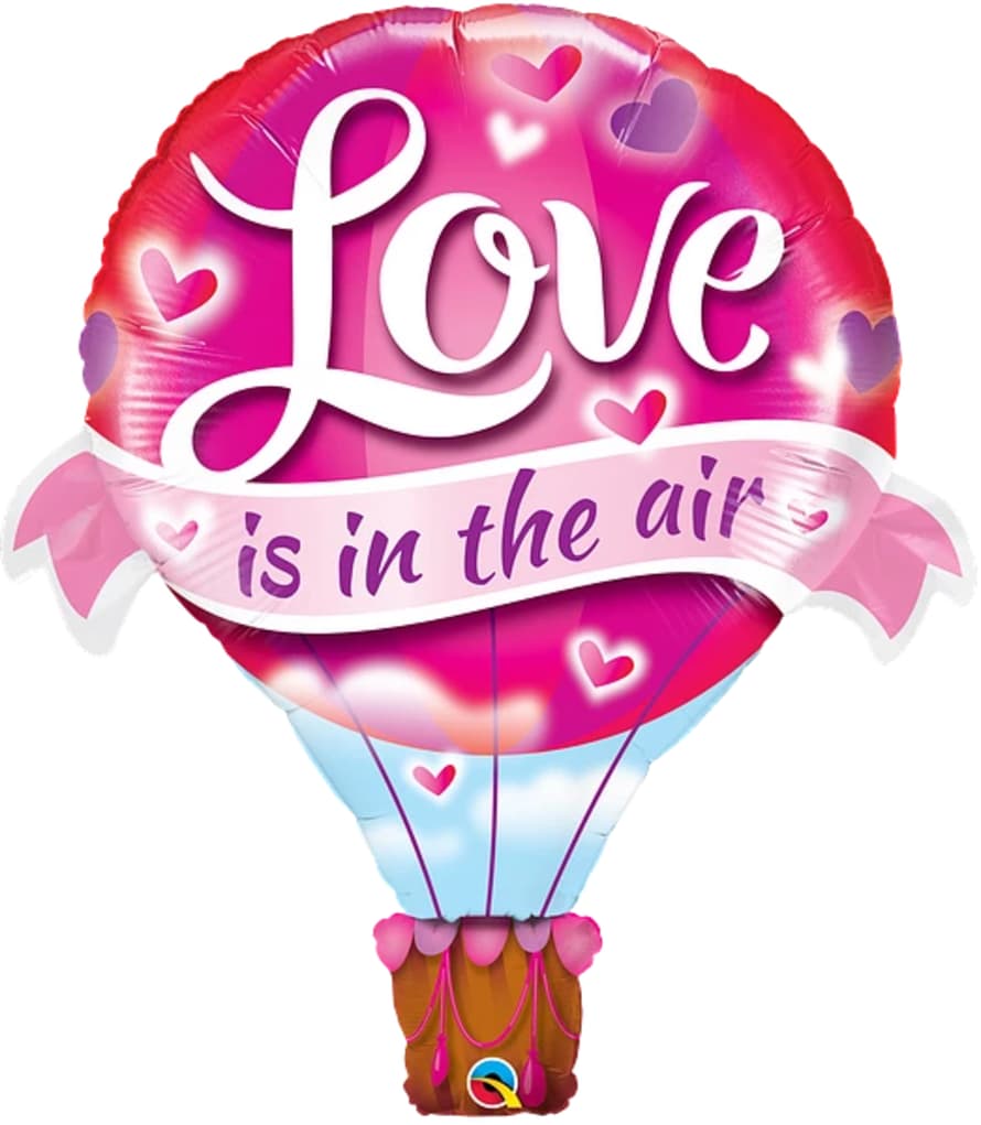 Qualatex Love Is In The Air Balloon Foil Balloon