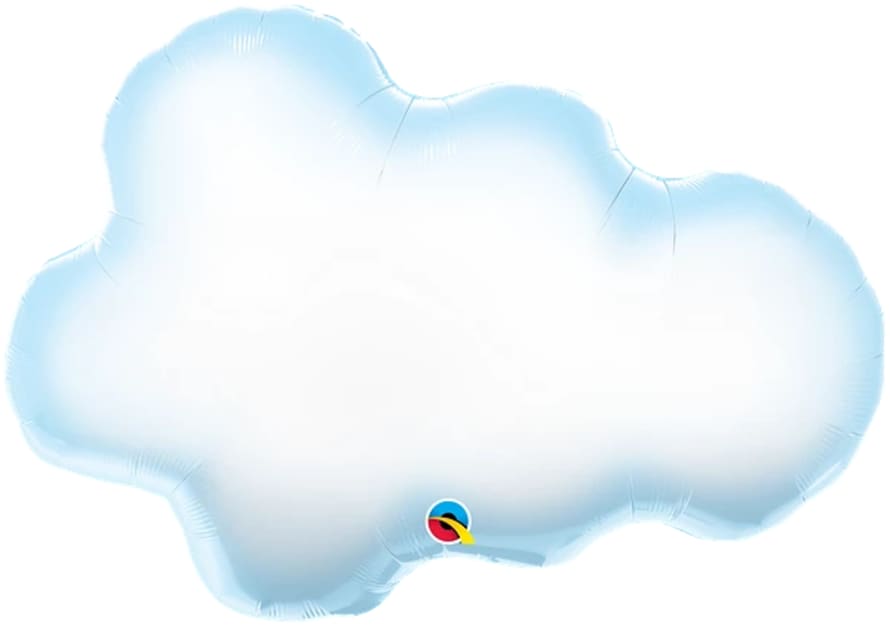 Qualatex Puffy Cloud Foil Balloon