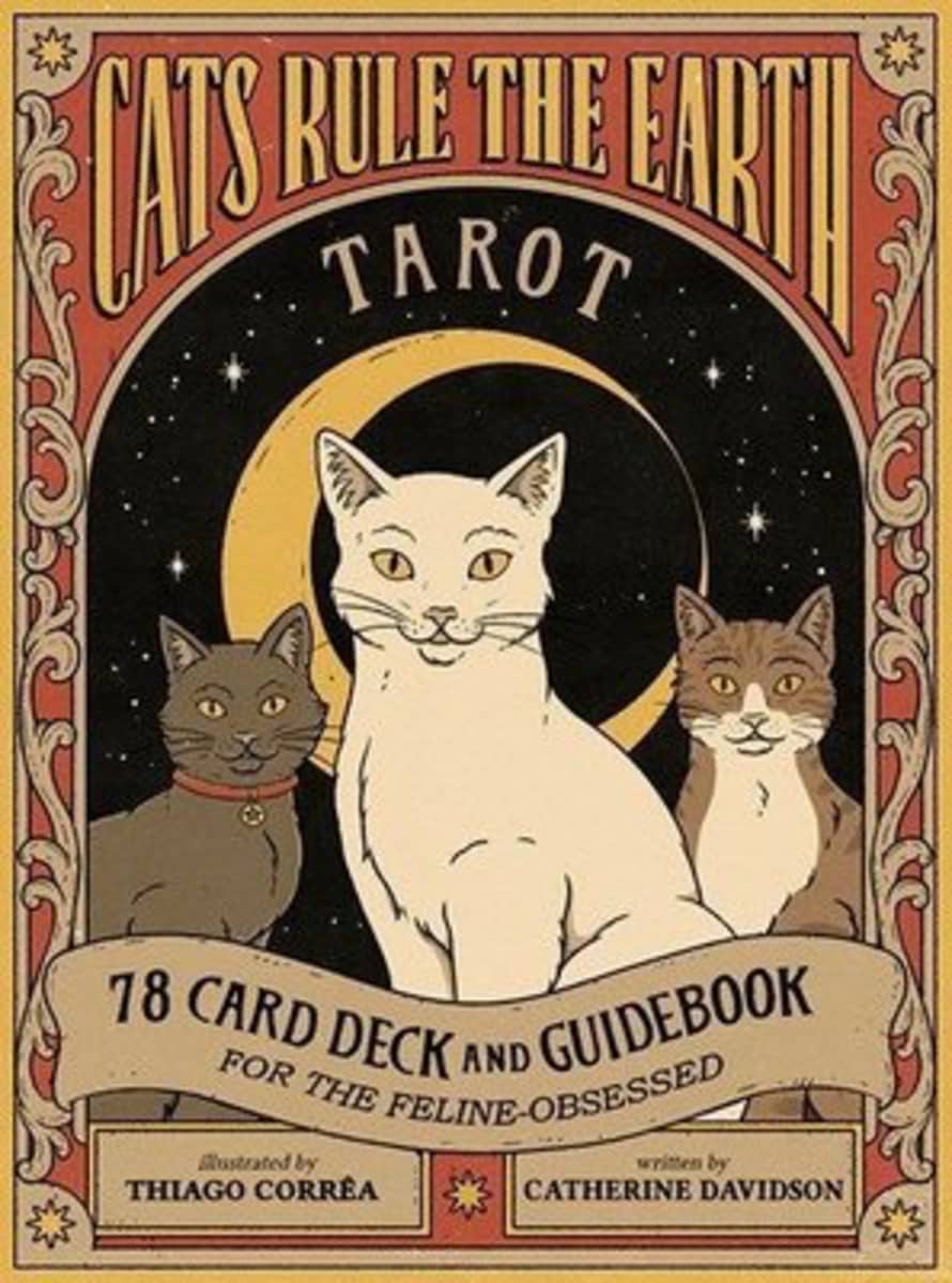 DickieBird Homestore Cats Rule The Earth Tarot Set
