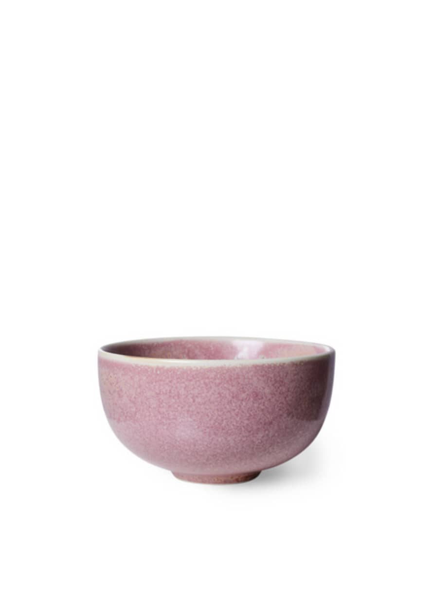 HK Living Chef Ceramics Bowl In Rustic Pink