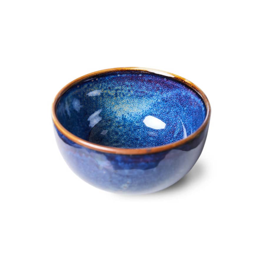 HK Living | Chef Ceramics: Bowl - Rustic Blue