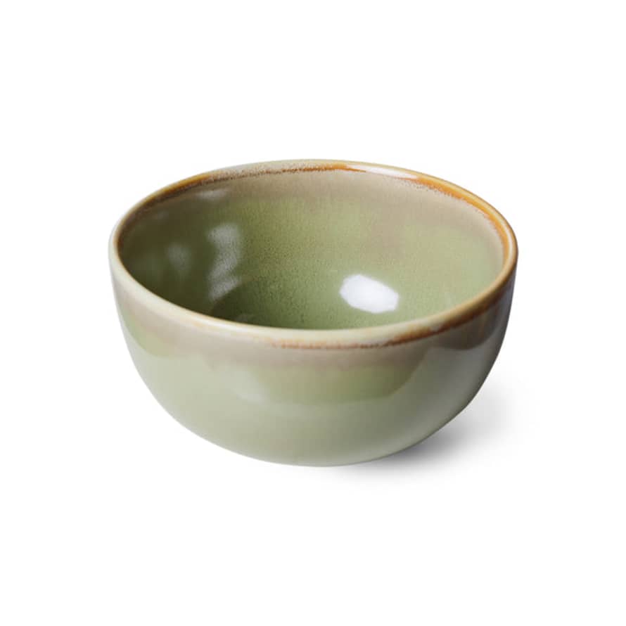 HK Living | Chef Ceramics: Bowl - Moss Green
