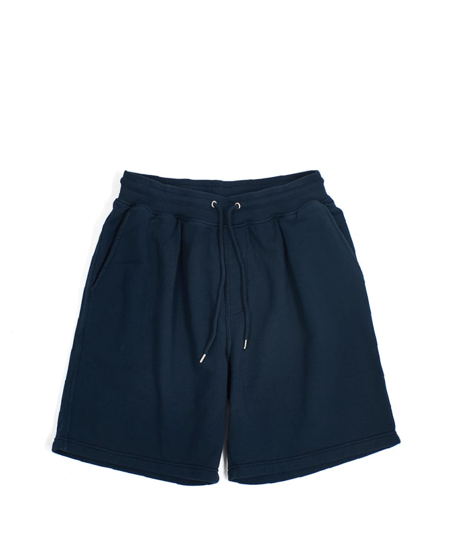 Colorful Standard Navy Blue Classic Organic Sweat Shorts
