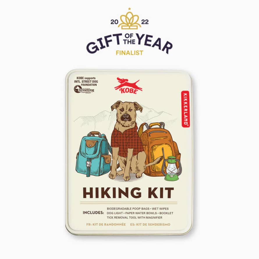 Kikkerland Design Kobe Hiking Kit