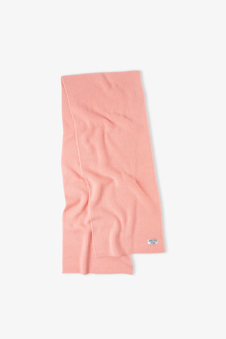 Arctic Fox Recycled Bottle Pastel Pink Scarf