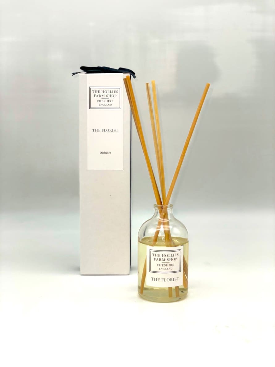 The Hollies Farm Shop Reed Diffuser | The Florist