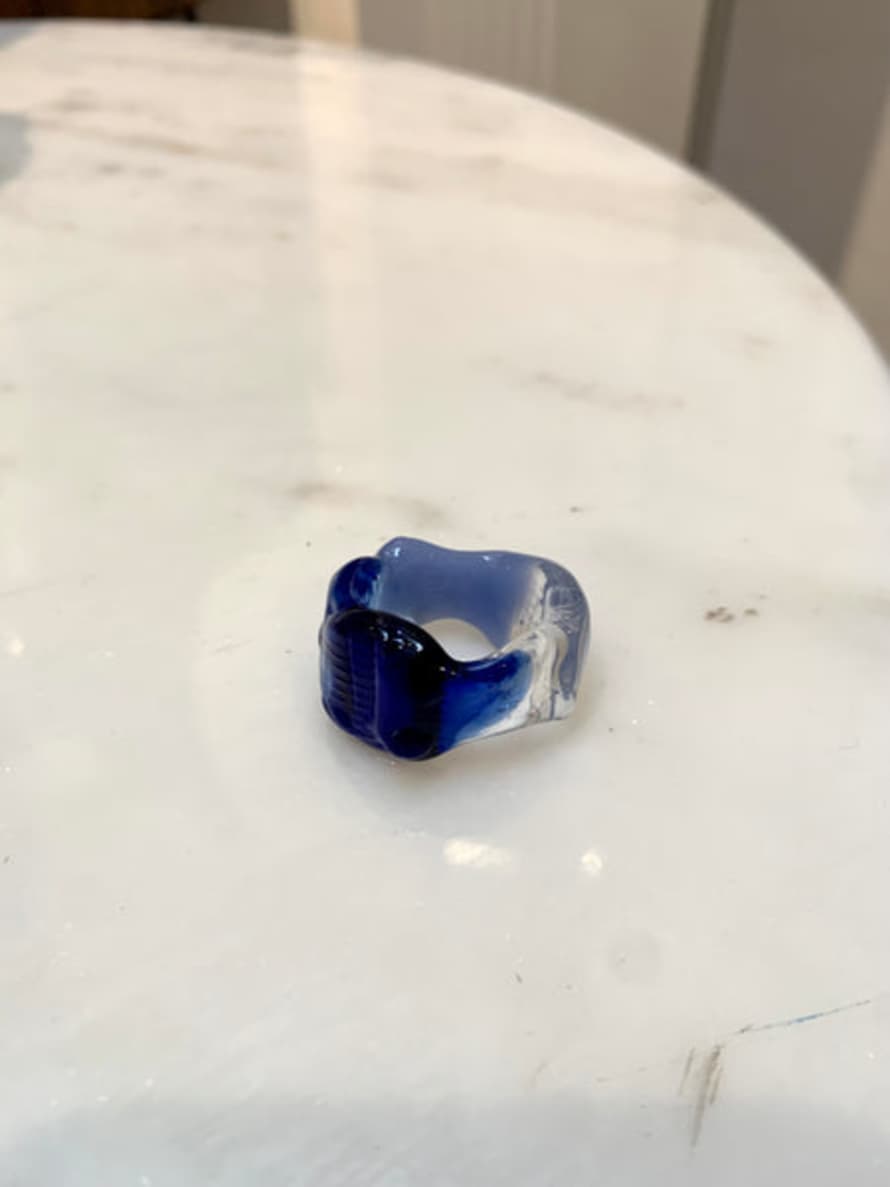 LEVENS jewels | Isis Ring Blu