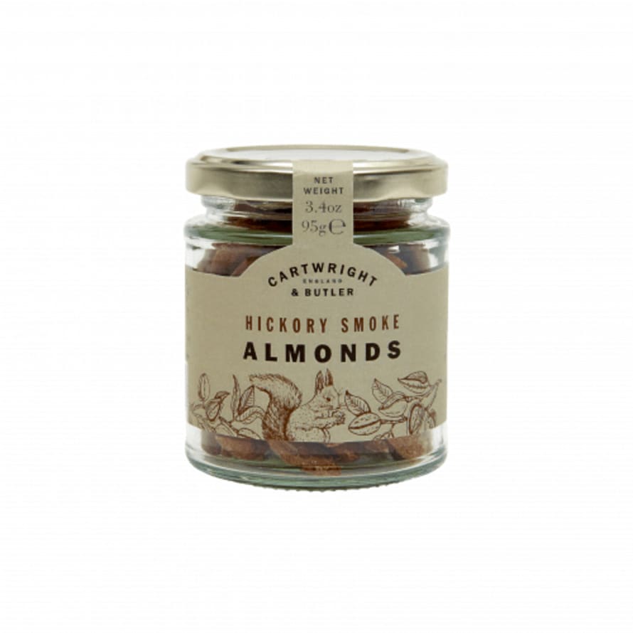 Cartwright and Butler Hickory Smoked Almonds In Jar