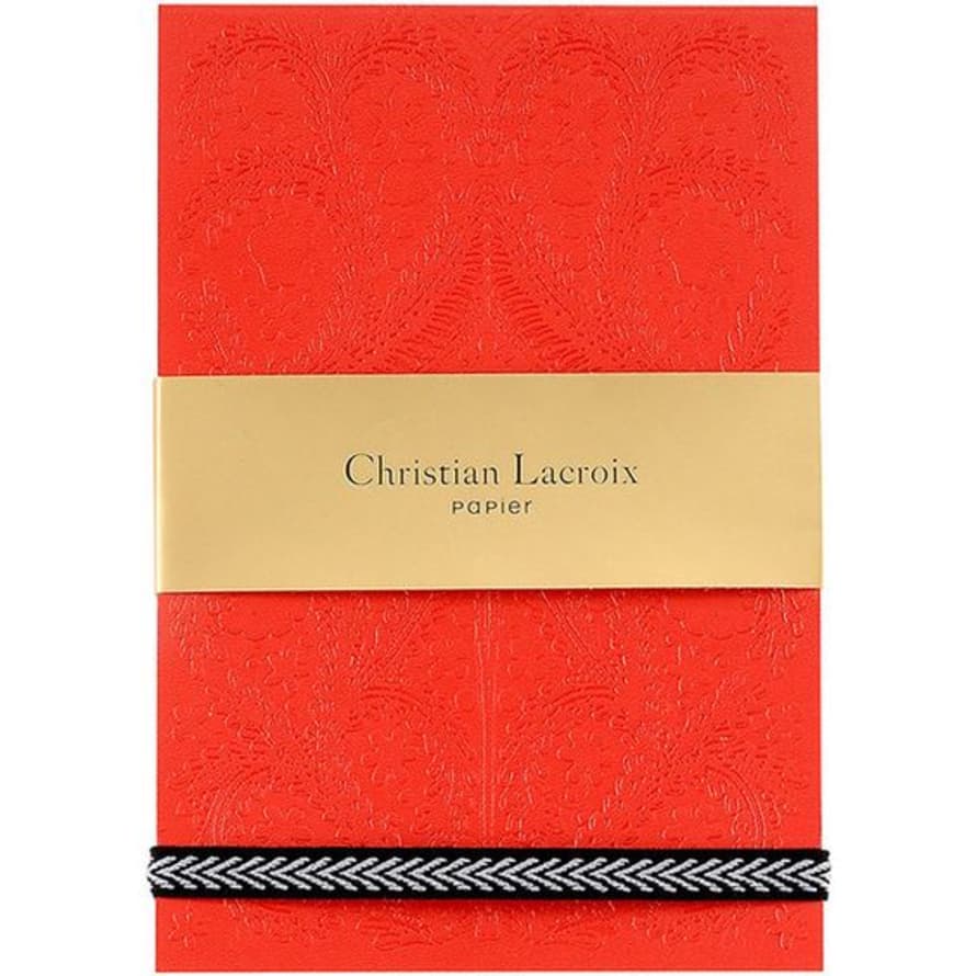  Christian Lacroix Scarlet Note Pad A6