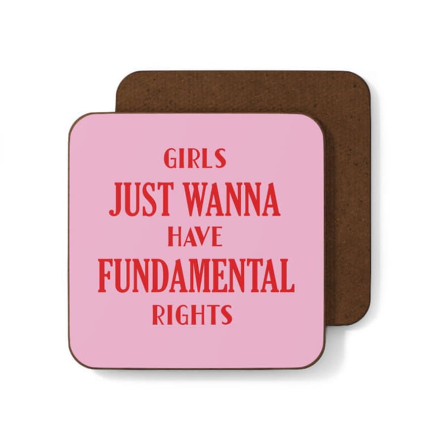 Betiobca Girls Feminist Coaster