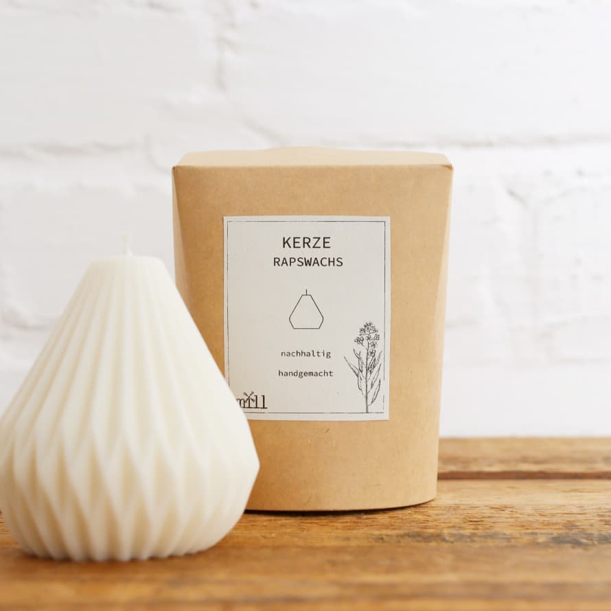 Mill Eco Candle Cone Ivory