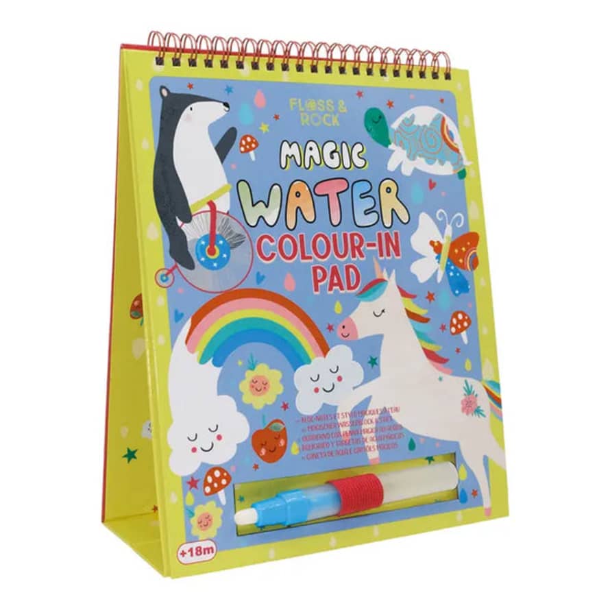 Floss & Rock Magic Colour Watercard Easel And Pen - Rainbow Fairy