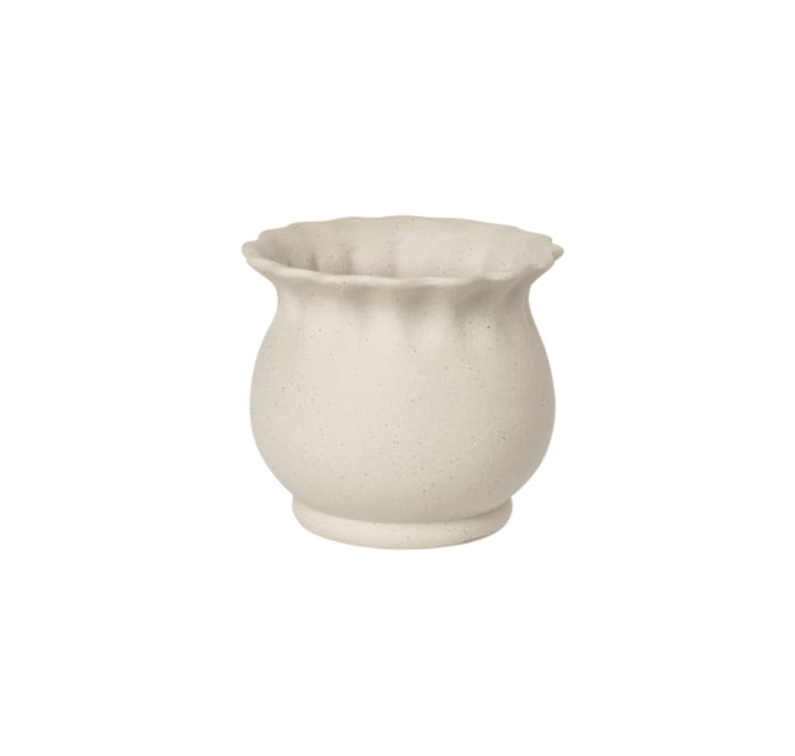 Broste Copenhagen Alexa Ceramic Flowerpot
