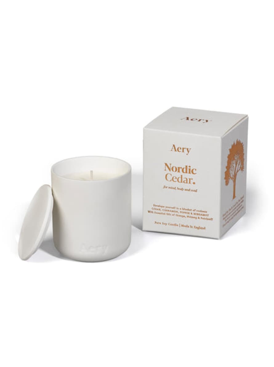 Aery 280g Nordic Cedar Scented Candle 