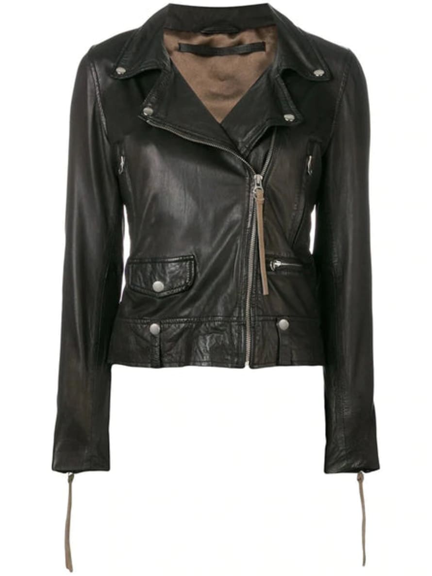 Trouva: Mdk Seattle Think Leather Jacket - Black